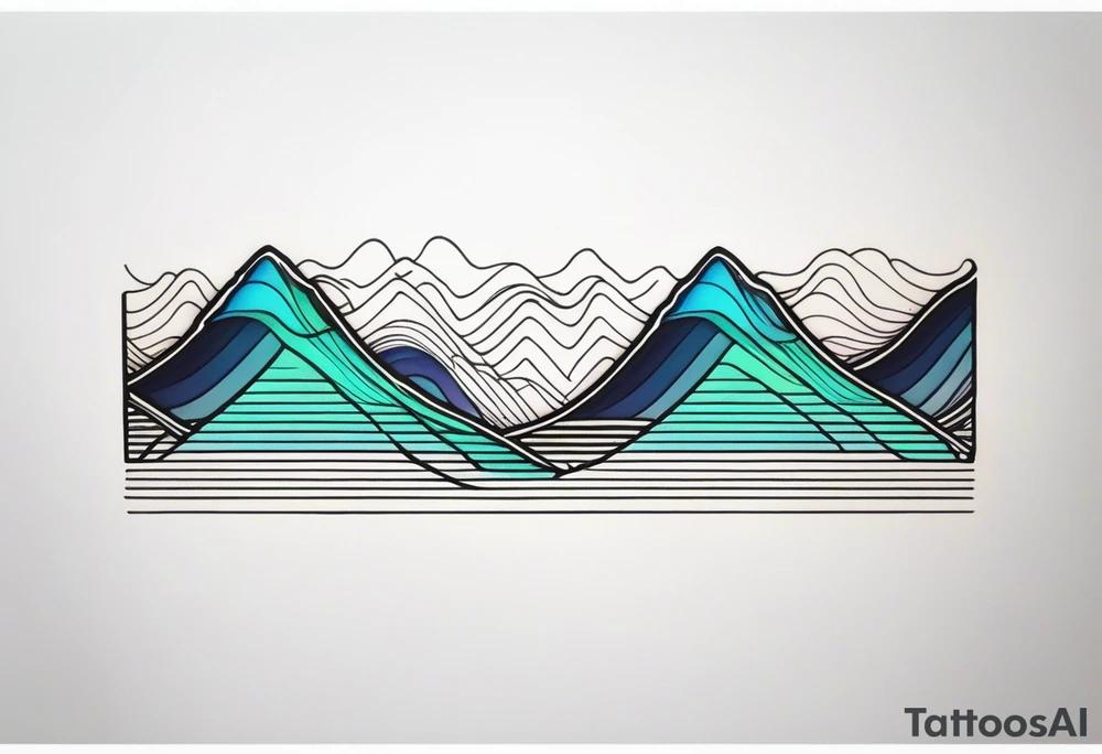 armband tattoo, horizontal with sound spectrum wave pattern tattoo idea armband tattoo, horizontal with sound spectrum wave pattern tattoo idea