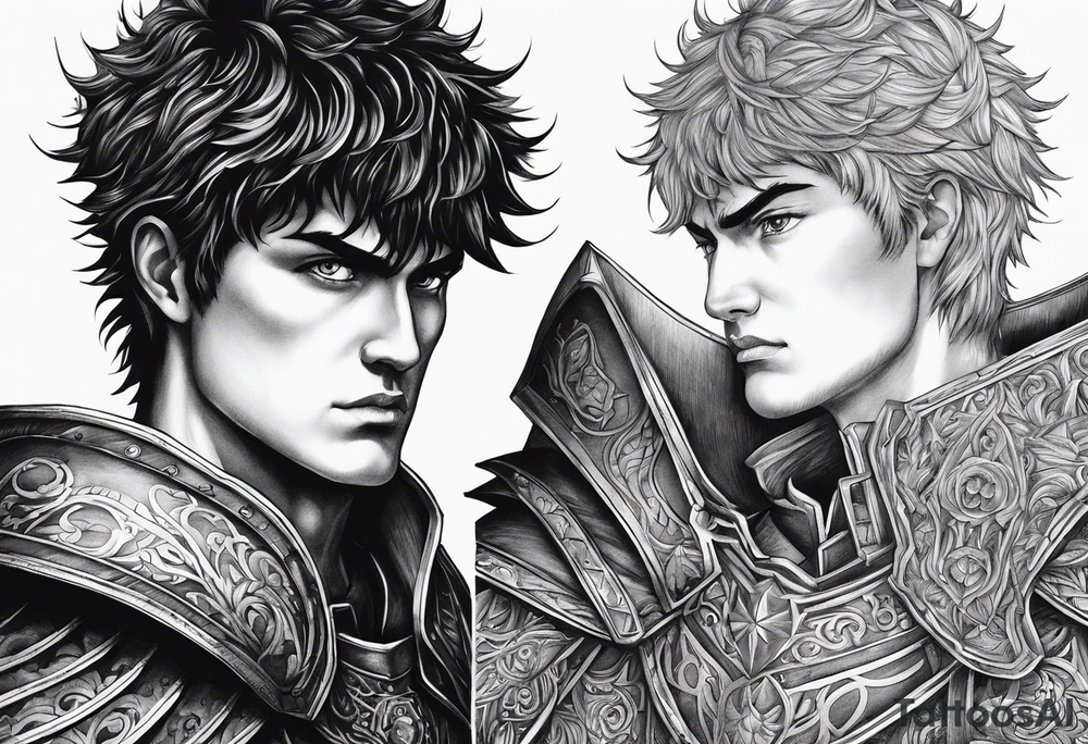 Berserk gothic art tattoo idea