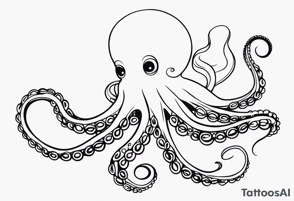 Octopus tattoo idea