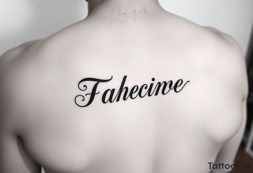 Name Anklet cover up tattoo idea