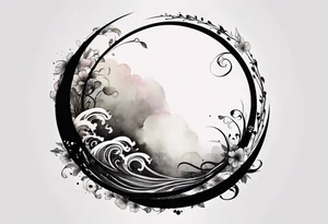 Enso, integrity, loyalty, honesty tattoo idea