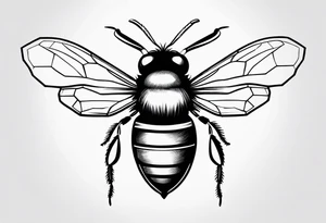 bumble bee tattoo idea