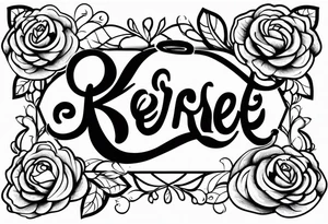 My mothers name is kerlande and her nickname is rose so like the flower tattoo idea
