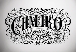 გაომარჯოს tattoo idea