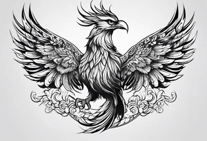 phoenix tattoo idea