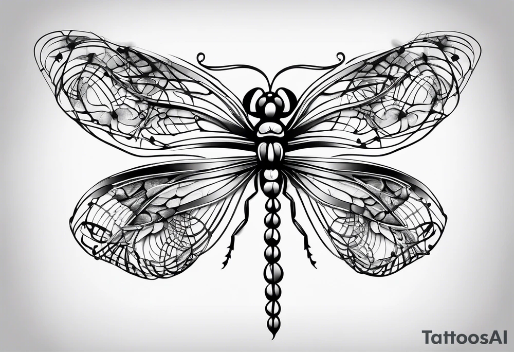 fine line barbed wire small dragonfly tattoo idea fine line barbed wire small dragonfly tattoo idea
