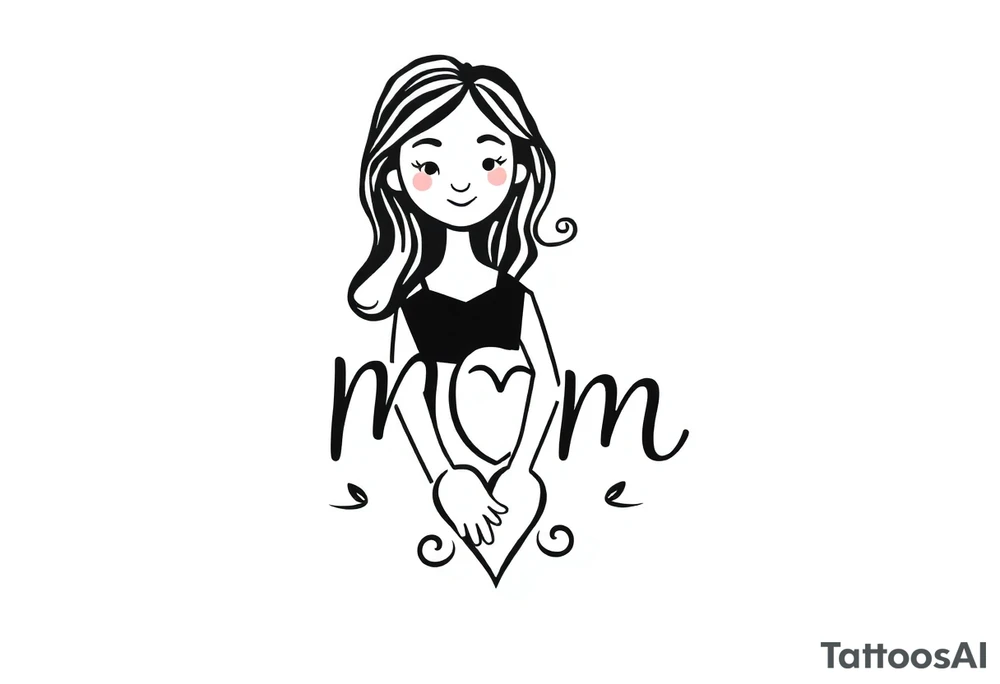 your mom tattoo idea