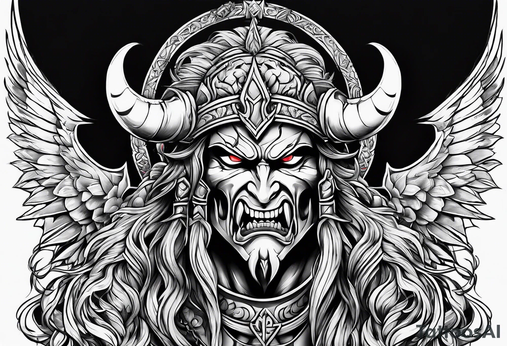 Démon slayer tattoo idea
