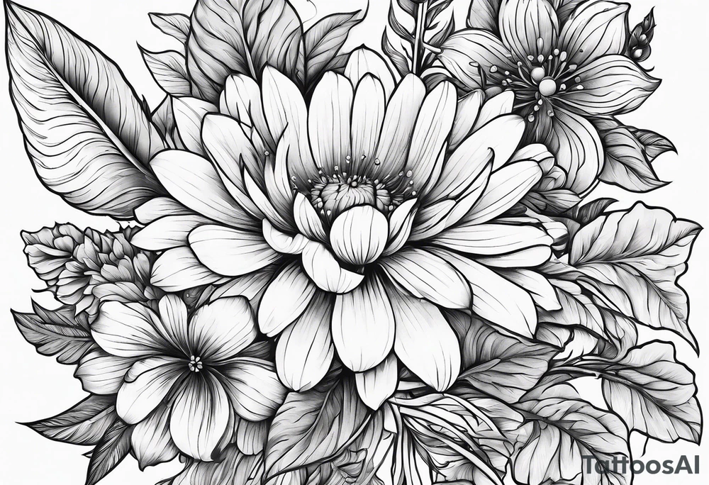 sword
sword true flower
fine line
gentle
thin lines
floral design tattoo idea
