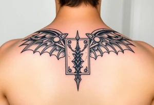 Disney Lorcana card tattoo idea