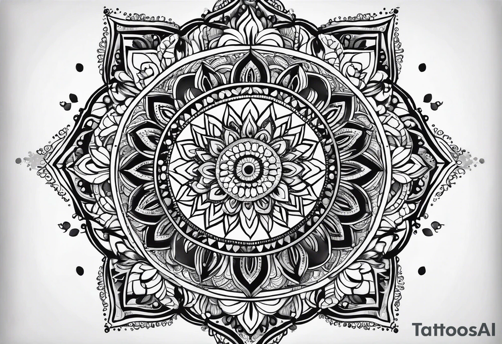 Mandala tattoo idea