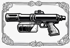 grenade launcher tattoo idea