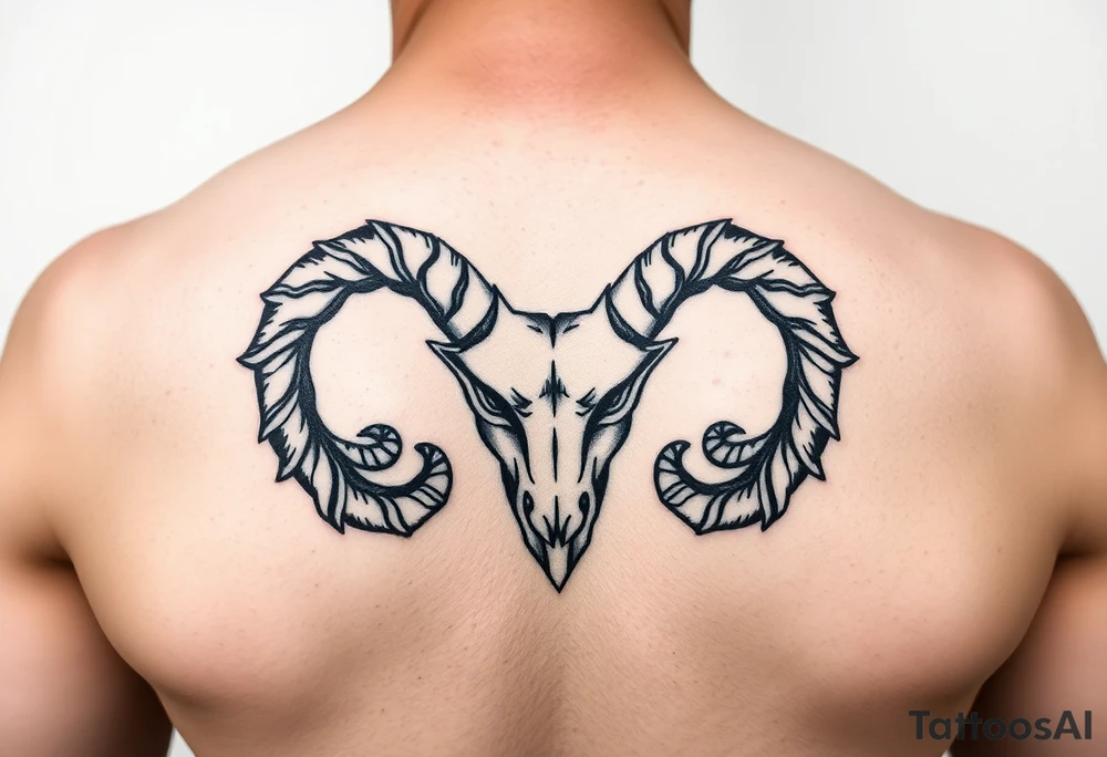 Aries tattoo idea
