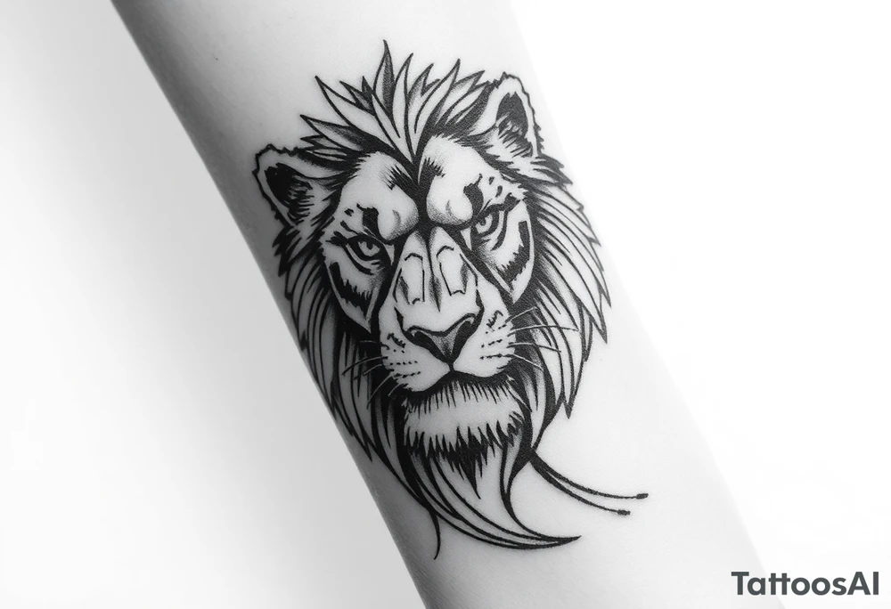 Life goes on, my darling;
Lion, strength, warrior mental health date 21-07-01 

Small on lower wrist tattoo idea