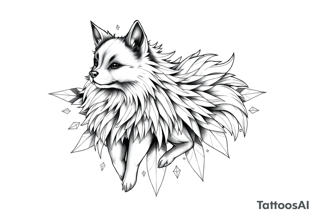 Lulu da pomerania tattoo idea