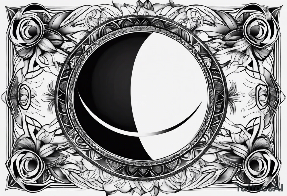 eclipse tattoo idea