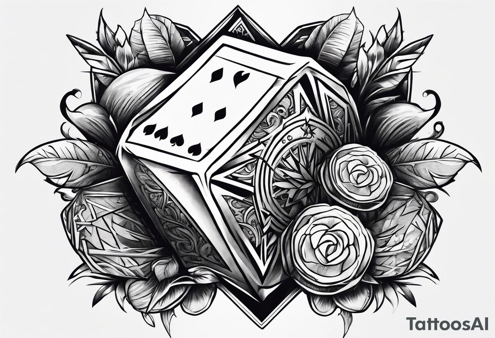 Moneybaggs gambling tattoo idea