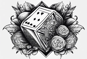 Moneybaggs gambling tattoo idea
