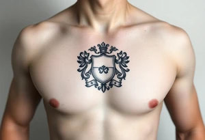 Smith, Irish family crest. whole chest tattoo idea