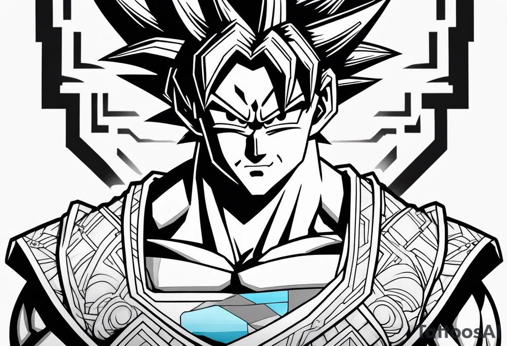 Son Goku tattoo idea