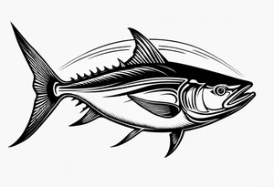 Tuna Fishing
California Beach 
Beer Drinking tattoo idea