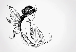 Small Fairy tattoo idea