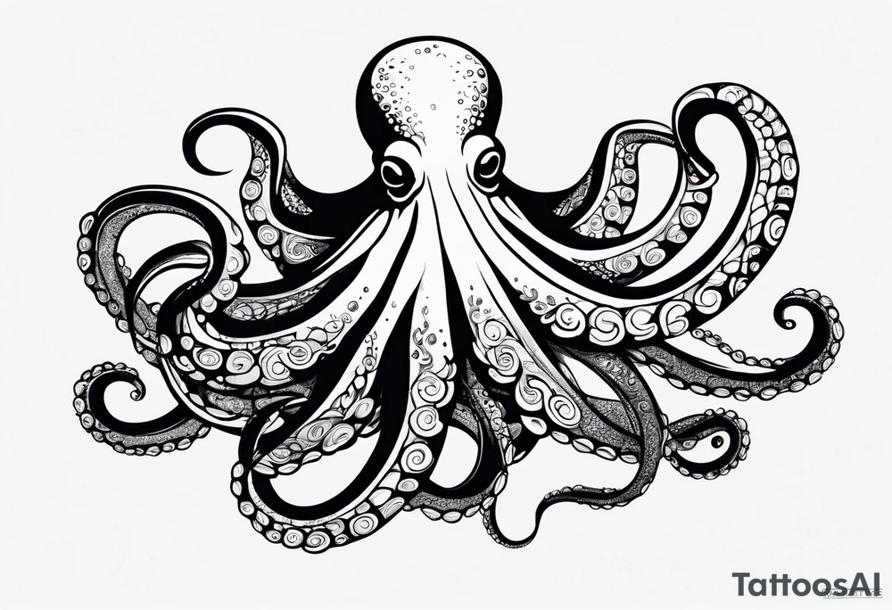 Octopus tattoo idea