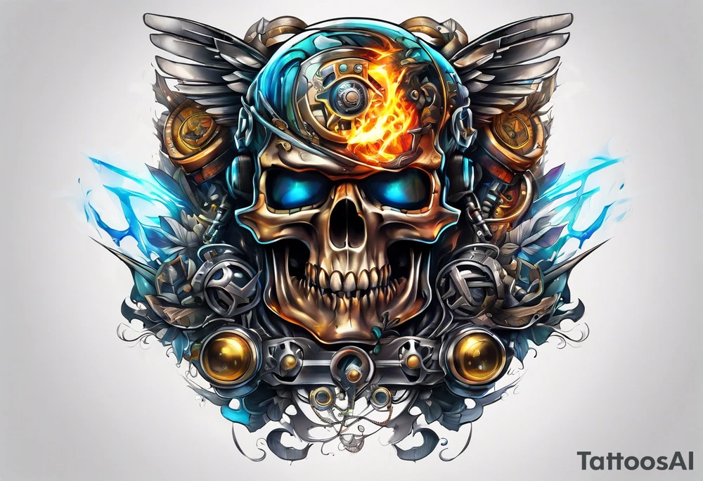 high voltage tattoo idea