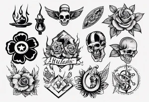 huellas tattoo idea