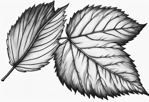 Elm Leaf tattoo idea