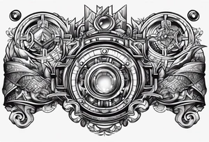 Mecanic tattoo idea