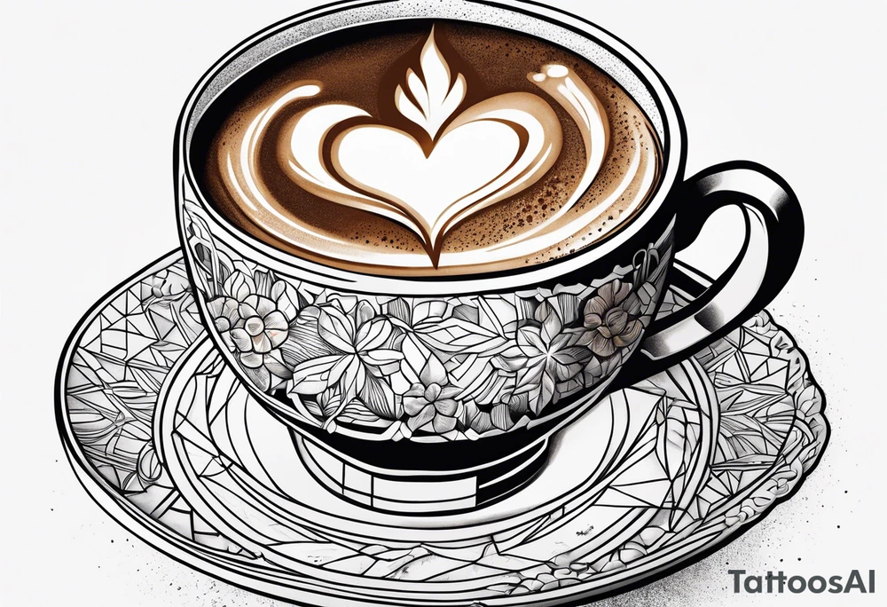 Gilmore girls, coffee, snow tattoo idea