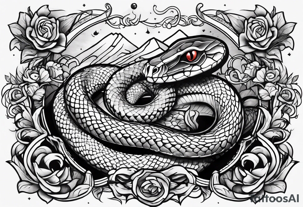 snake arm sleeve tattoo tattoo idea