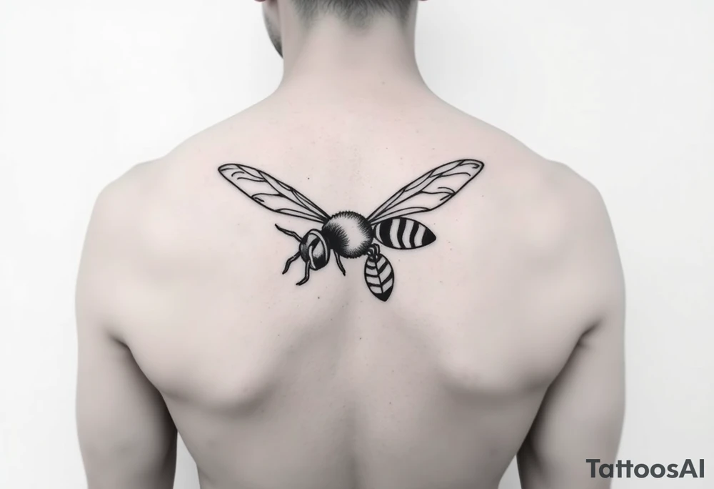 Angry hornet flying
. tattoo idea