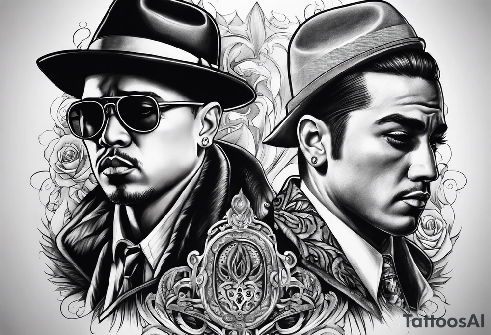 60's Gangster tattoo idea