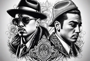 60's Gangster tattoo idea