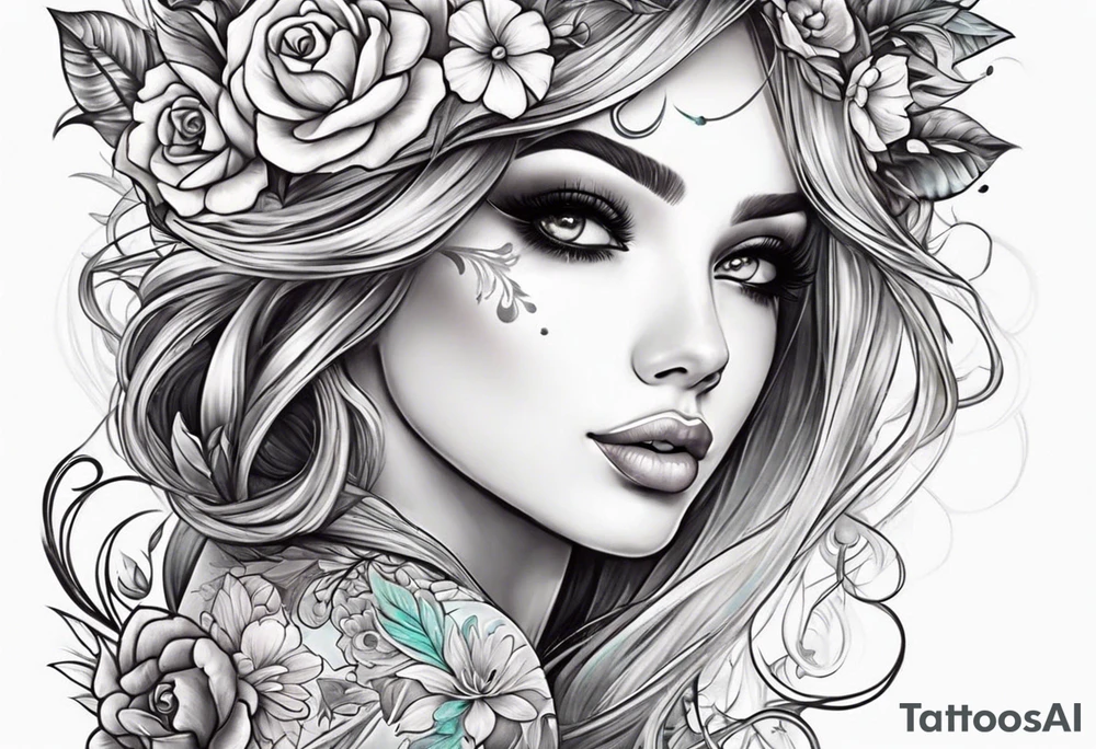 Girly tattoo idea