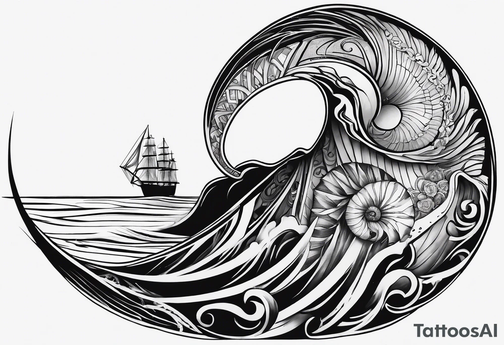 Nautilus tattoo idea