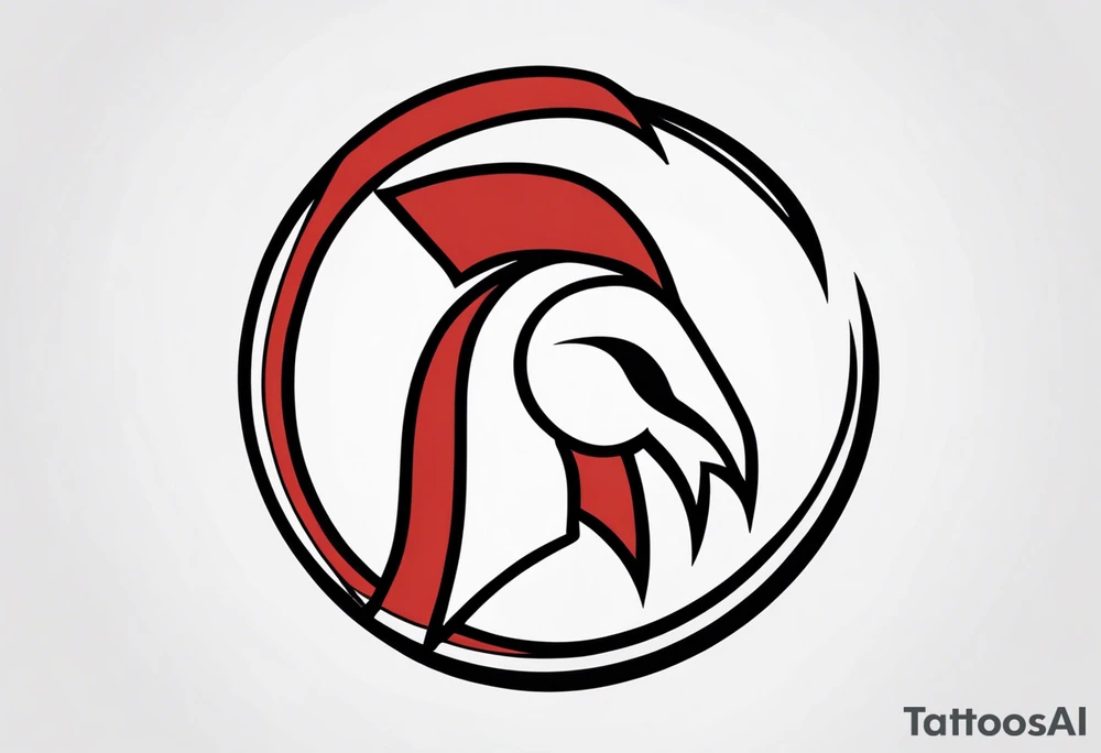 Ancient spartan symbol tattoo tattoo idea