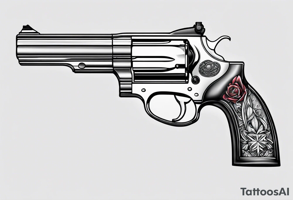 Gun bullet tattoo idea