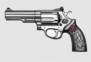 Gun bullet tattoo idea