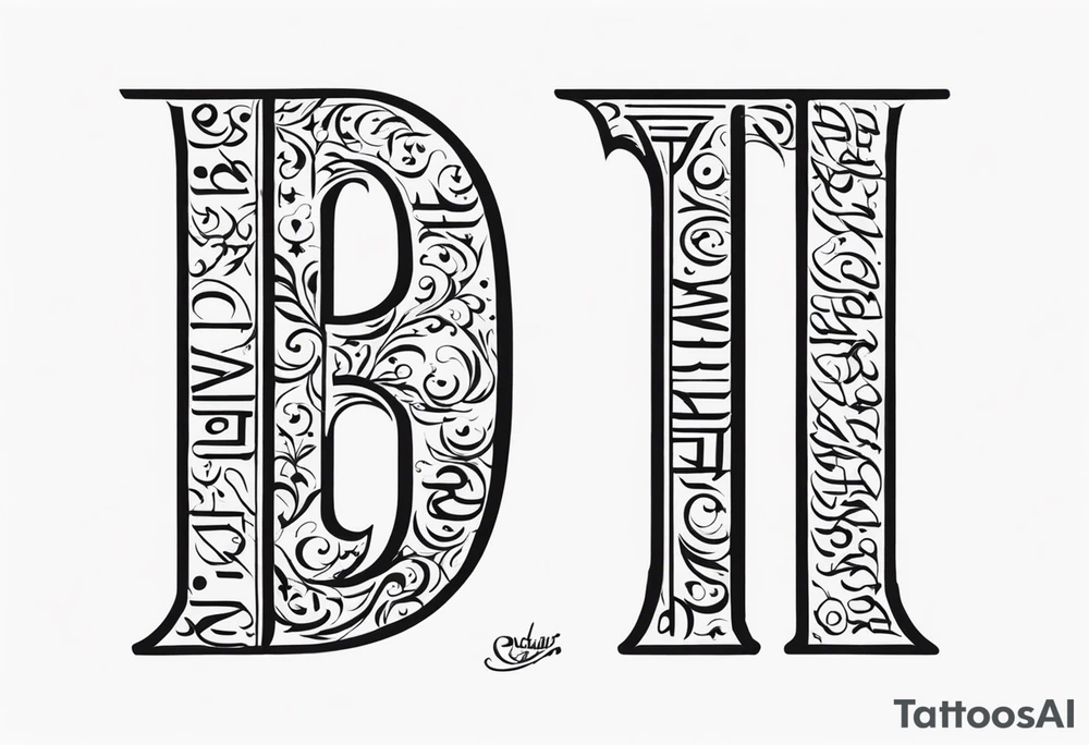 Tattoo ਨਿਰਭਉ ਨਿਰਵੈਰ written in Gurmukhi written text. tattoo idea