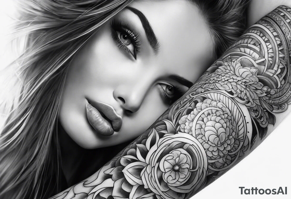 full sleeve tattoo idea