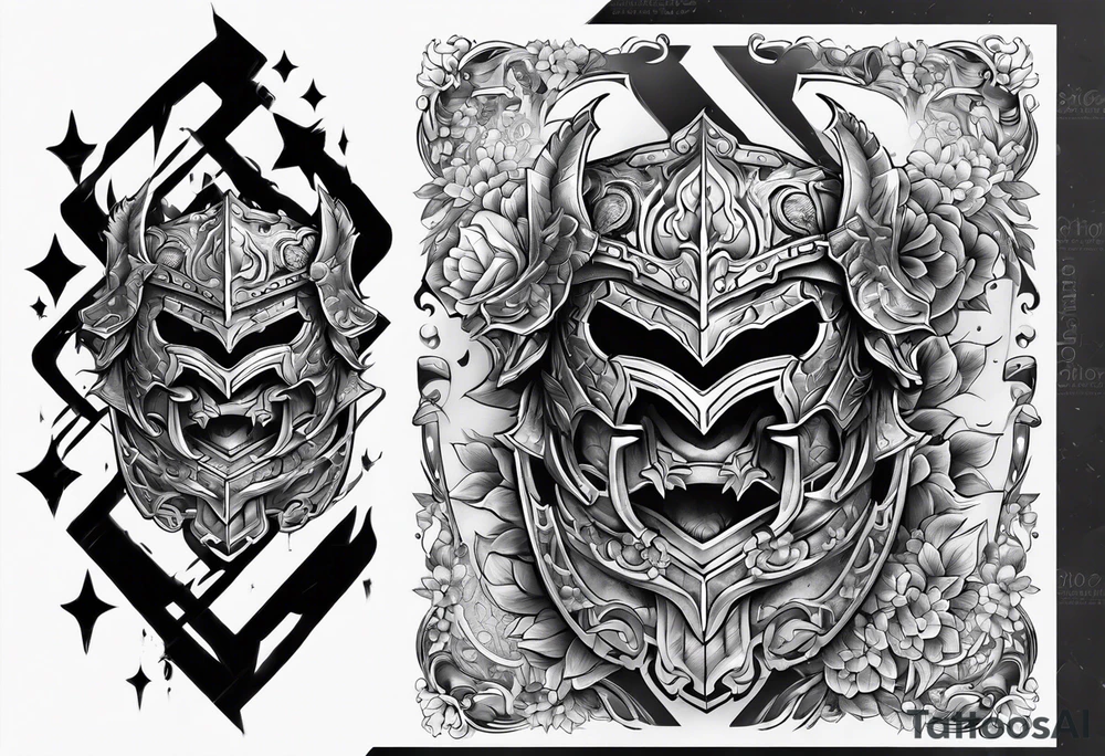 heavy armor tattoo idea