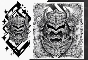 heavy armor tattoo idea