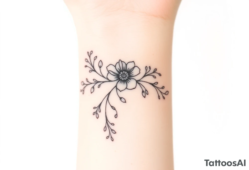 Tattoo that symbolizes grief and loss tattoo idea