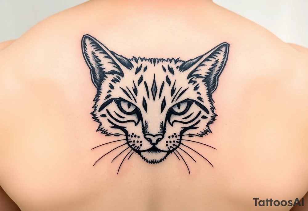 Cat tattoo idea