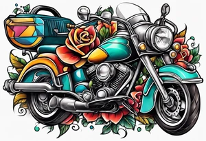 scissors tattoo idea