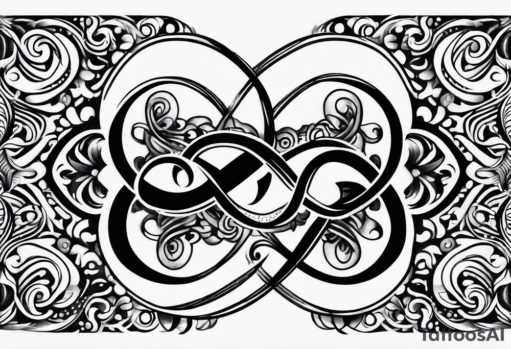 infinity symbol tattoo idea