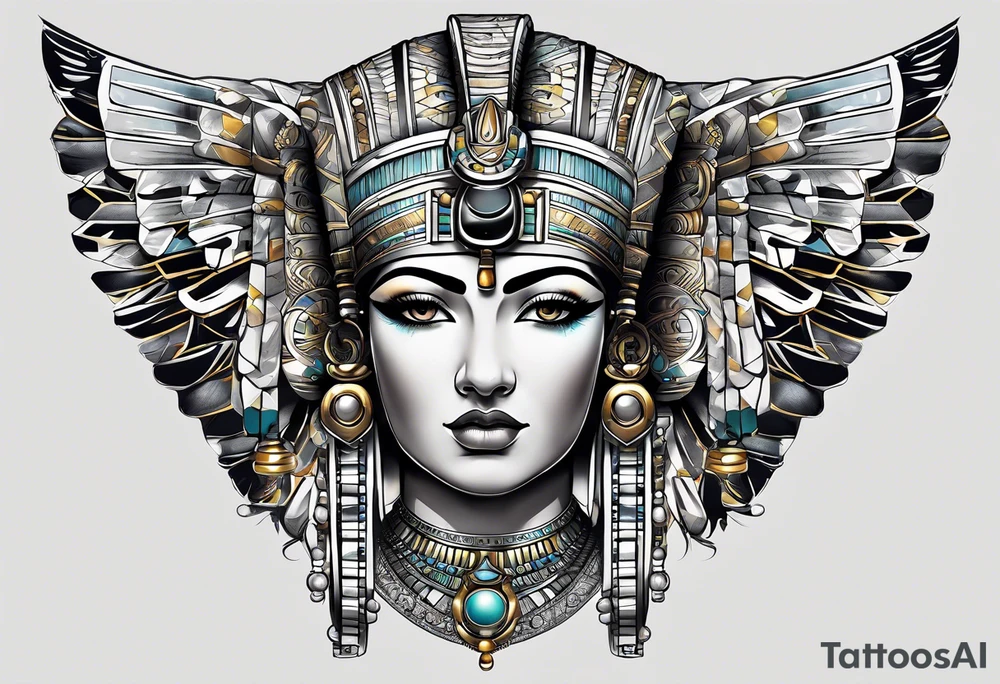 cleopatra tattoo idea